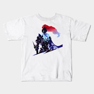 solo leveling soul loyal knight igris Kids T-Shirt